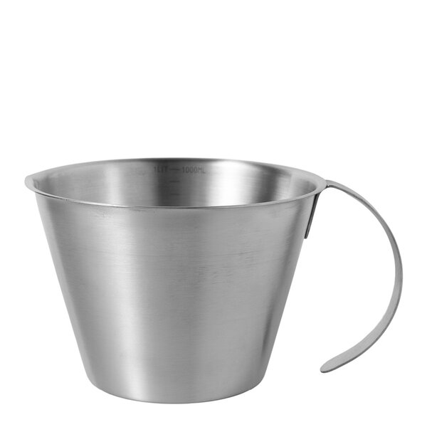 Steel Essentials målebeger 1L børstet
