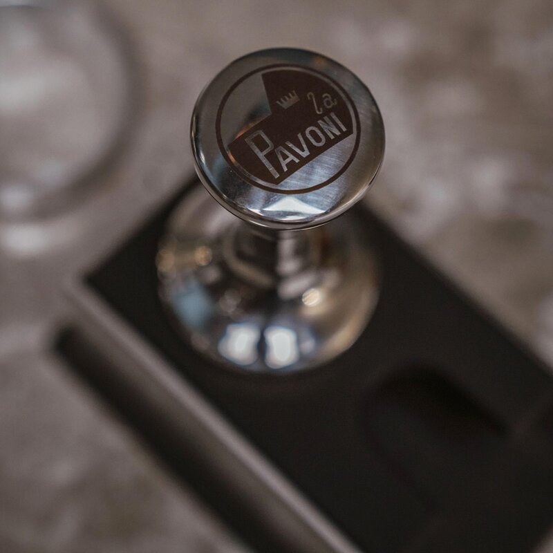 Semi-Pro tamper stål