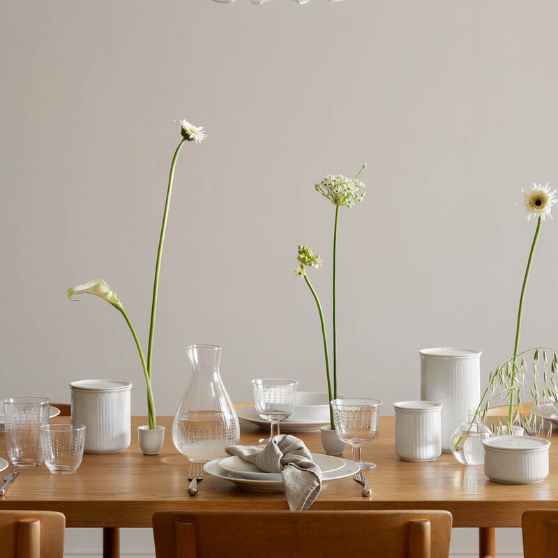 Swedish Grace glass på stett 28 cl 2 stk klar