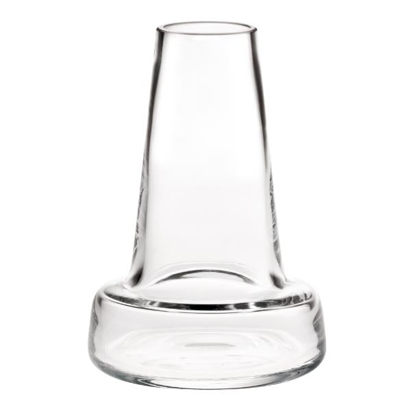Flora vase lang 24 cm klar