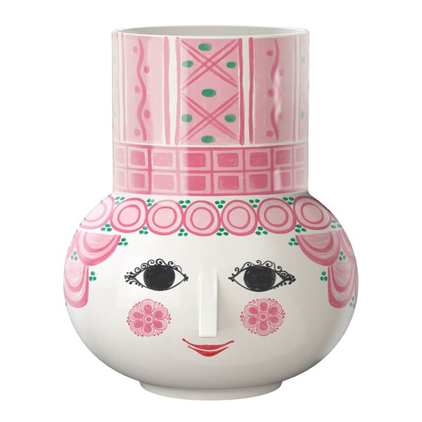 Olga vase 15 cm rosa