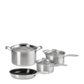Essential 3-ply grytesett 4 deler inkl stekepanne stål/keramisk