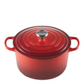 Signature støpejernsgryte rund 26 cm 6,3L cerise