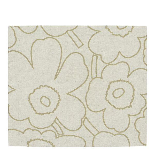 Pieni Piirto Unikko dekkebrikke 35x20 cm beige/gull