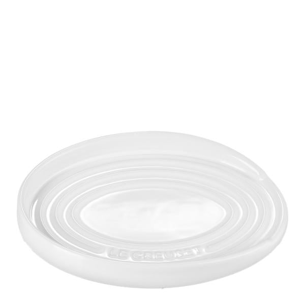Oval gryteskjeholder white