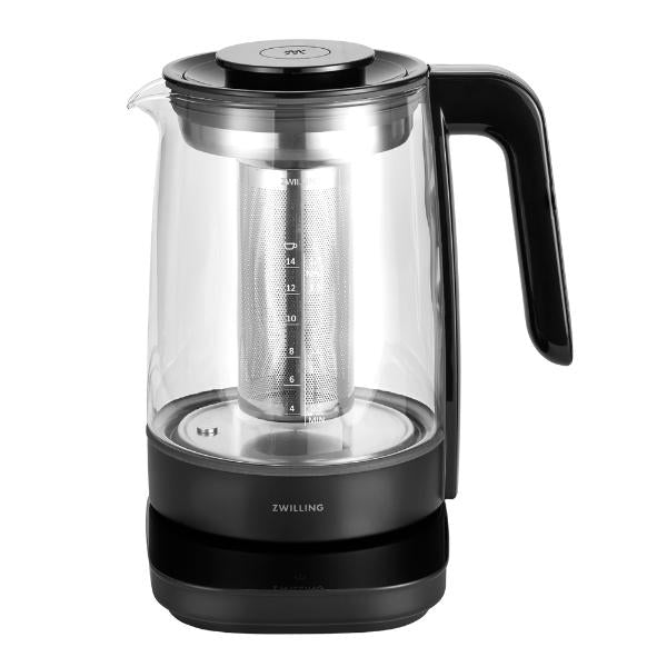 Enfinigy vannkoker glass m/tesil 1,7L svart