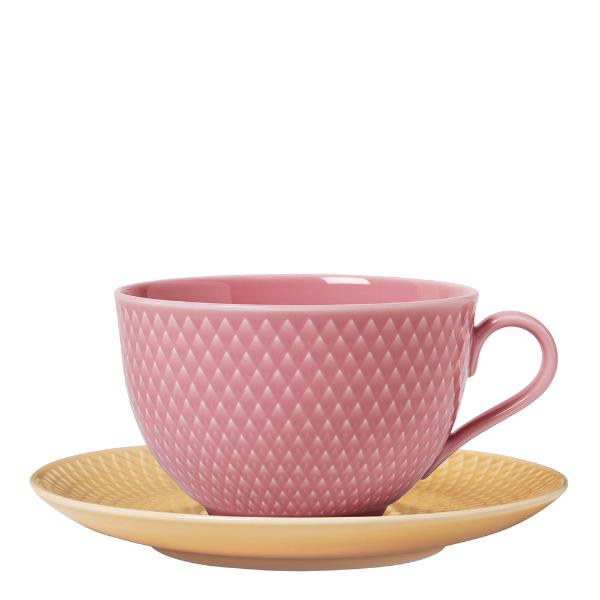 Rhombe tekopp 39 cl rosa/sand