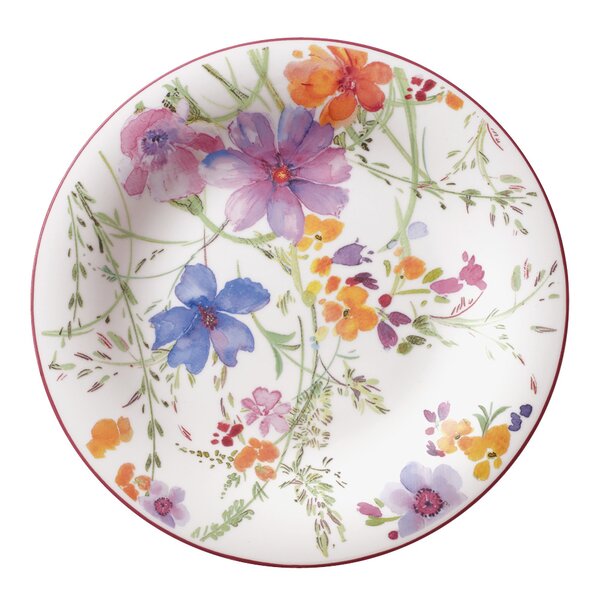 Mariefleur Basic tallerken 21 cm full dekor