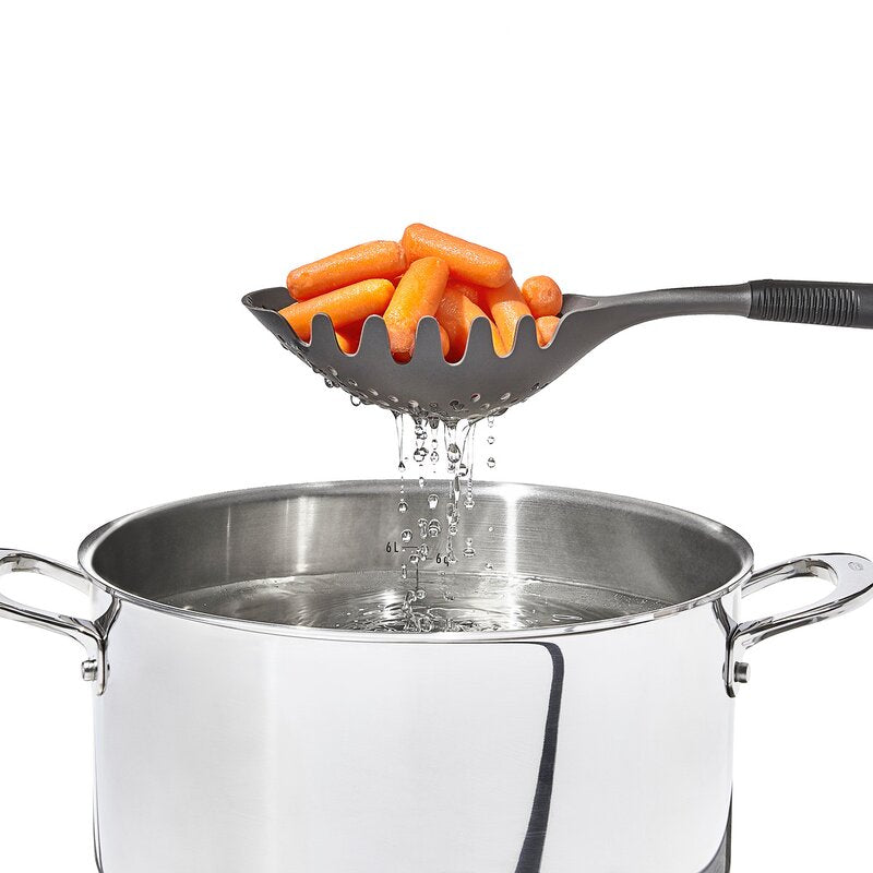Pastasleiv 35 cm grå/svart