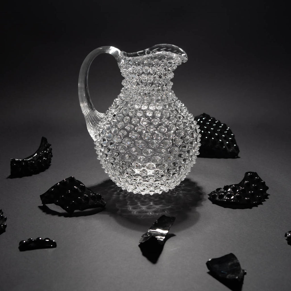 Hobnail karaffel 2L crystal