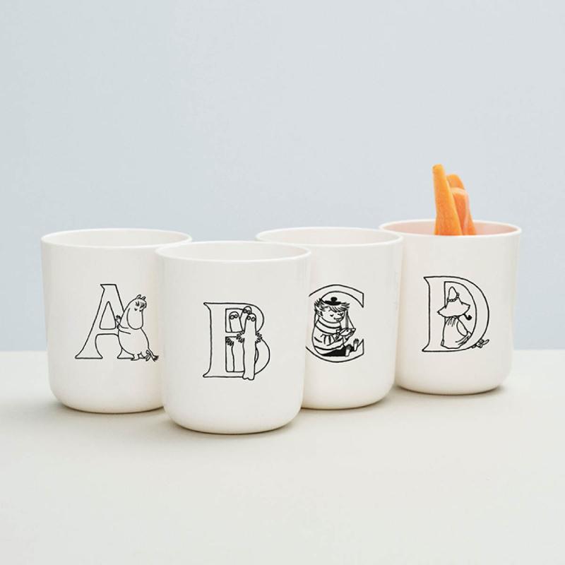 Moomin ABC krus C 20 cl hvit